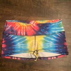 Left Coast Vibes Tie Dye Shorts